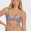 Pretty Wild Ruched V Bralette Bikini Top Pretty Wild Ruched V Bralette Bikini Top