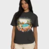 Rays of Joy kortärmad stickad T-shirt Rays of Joy kortärmad stickad T-shirt