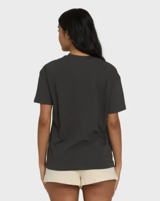 Rays of Joy kortärmad stickad T-shirt