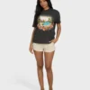 Rays of Joy kortärmad stickad T-shirt Rays of Joy kortärmad stickad T-shirt
