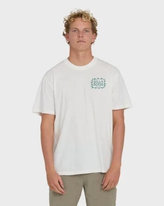 Ripple Premium kortärmad T-shirt i bomull med tryck