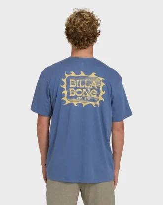 Ripple Premium kortärmad T-shirt i bomull med tryck