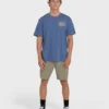 Ripple Premium kortärmad T-shirt i bomull med tryck