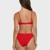 Rising Tide Ruched V Bralette Bikini Top Rising Tide Ruched V Bralette Bikini Top