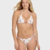 Sandy Shells Tanga-bikinitrosor med knytband på sidorna Sandy Shells Tanga-bikinitrosor med knytband på sidorna