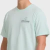 Single Fin Premium kortärmad stickad T-shirt i Shorts-stil Single Fin Premium kortärmad stickad T-shirt i Shorts-stil