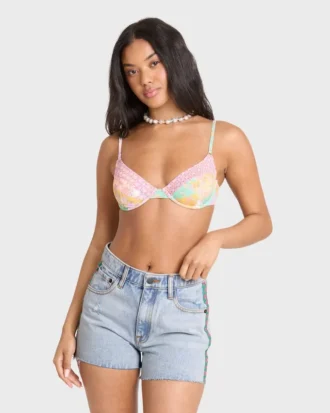 Sling Trim-jeansshorts