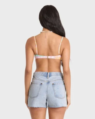 Sling Trim-jeansshorts