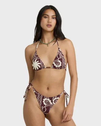 Sol Playa Tanga-bikinitrosor med knytband på sidorna