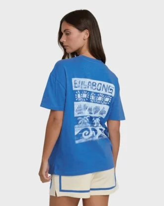 Somewhere Close kortärmad stickad T-shirt