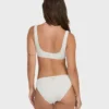 Sommar-bikinitopp med hög rund hals Sommar-bikinitopp med hög rund hals