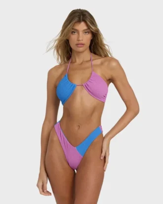 Sommar Hi Color Block Drew bandeau-bikinitopp