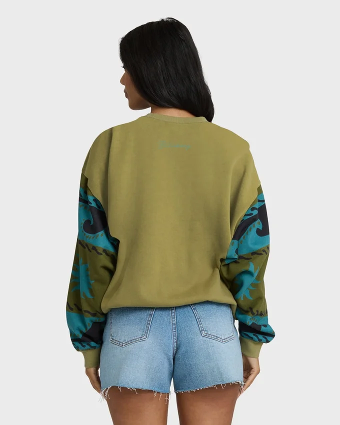 Split Palm Kendal Crewneck Sweatshirt Split Palm Kendal Crewneck Sweatshirt