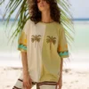 Split Palm kortärmad T-shirt Split Palm kortärmad T-shirt