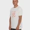 Stack Wave Washed Premium kortärmad stickad T-shirt