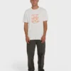 Stack Wave Washed Premium kortärmad stickad T-shirt