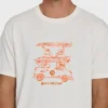 Stack Wave Washed Premium kortärmad stickad T-shirt