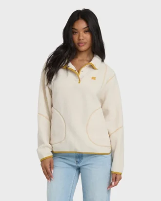 Streamer Half Snap Sherpa Fleece Pullover