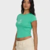 Summer Icons kortärmad stickad T-shirt