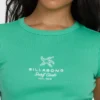Summer Icons kortärmad stickad T-shirt