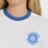 Sun Echoes kortärmad T-shirt i bomull med tryck Sun Echoes kortärmad T-shirt i bomull med tryck