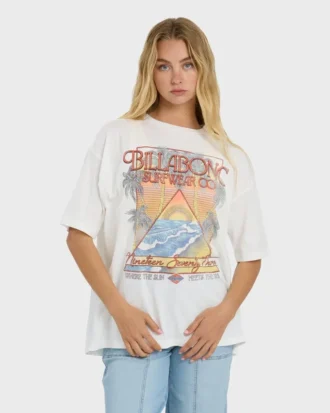 Sun Meets Sea kortärmad T-shirt