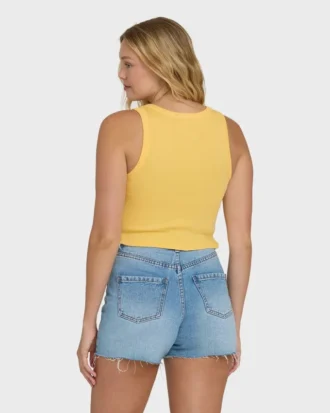 Sun Palm Seashell Tank Top