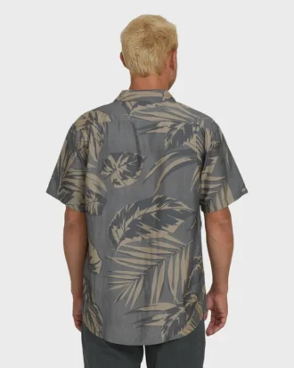 Sundays Lounge kortärmad vävd skjorta i Shorts-modell
