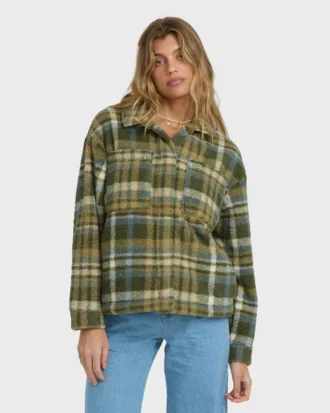 Sundown Sherpa Shacket
