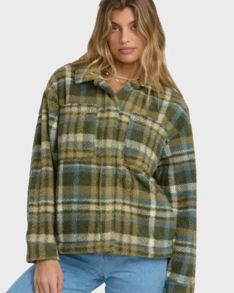 Sundown Sherpa Shacket