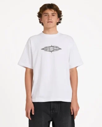 Tribal Diamonds kortärmad stickad T-shirt