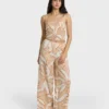 Tropic Breeze-byxor med elastisk midja Tropic Breeze-byxor med elastisk midja