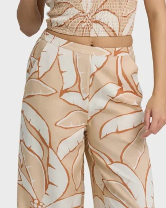 Tropic Breeze-byxor med elastisk midja