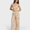 Tropic Breeze-byxor med elastisk midja Tropic Breeze-byxor med elastisk midja