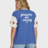 Tropics Co Ringer shorts stickad T-shirt