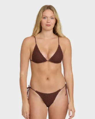 Twisted Tides Slide Tall Triangle Bikini Top