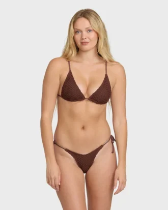 Twisted Tides Tie-Side Dippi Skimpy Bikinitrosor
