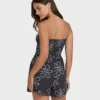 Vacay All Day-romper med tryck Vacay All Day-romper med tryck