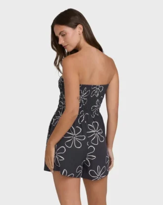 Vacay All Day-romper med tryck Vacay All Day-romper med tryck