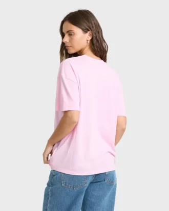Vacay Forever kortärmad stickad T-shirt Vacay Forever kortärmad stickad T-shirt