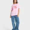 Vacay Forever kortärmad stickad T-shirt Vacay Forever kortärmad stickad T-shirt