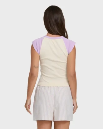 Wanderer Lilac Stripe Woven Shorts Wanderer Lilac Stripe Woven Shorts