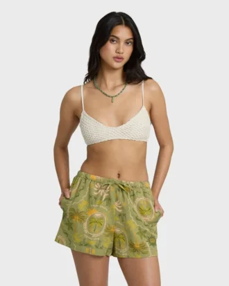 Wanderer-shorts med tryck