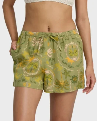 Wanderer-shorts med tryck