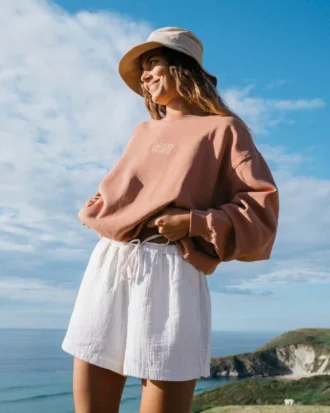 Wanderer vävda shorts